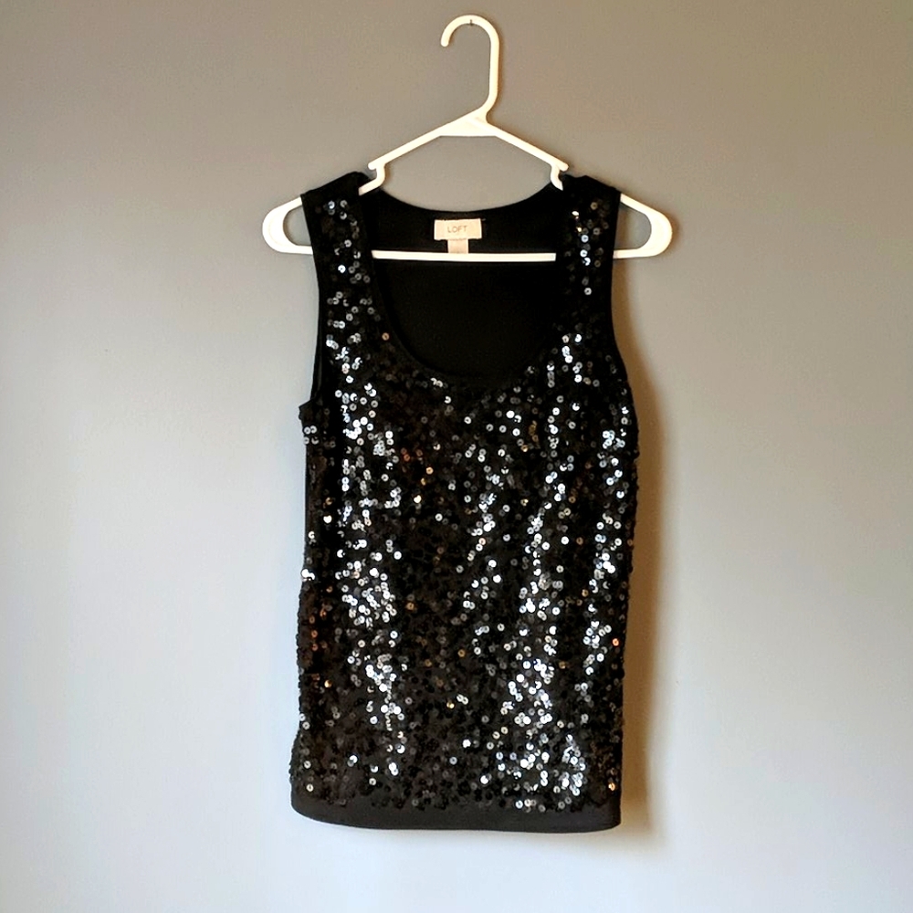 Sequin Tank Top